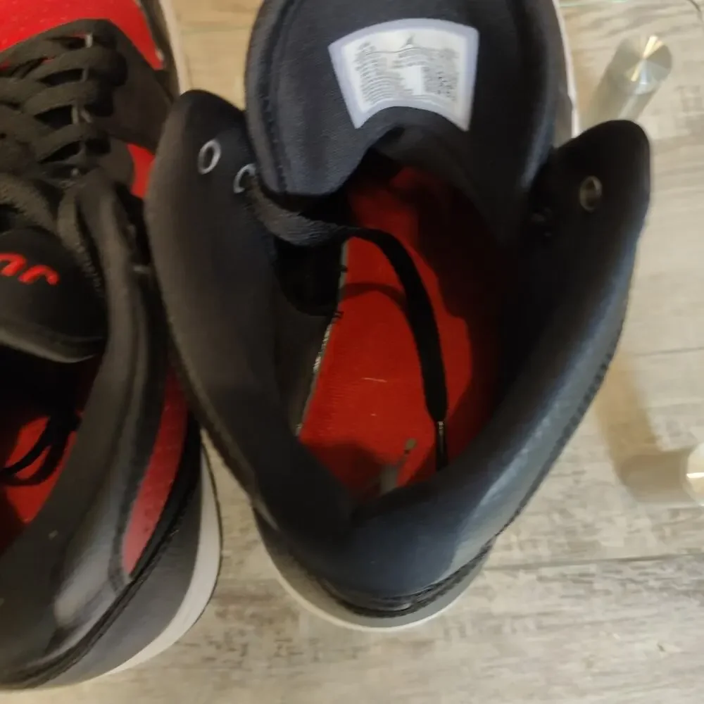 Jordan Bred Men's Size 10.5 Jordan Shoes Jordan Access Mid Black Red AR3762006